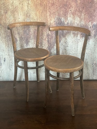 Ein paar thonet stühle antik - ein,